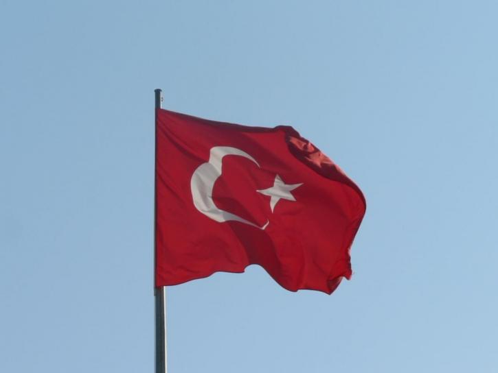 Turecká vlajka, stožiar