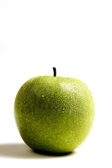 brilhante maçã verde, de Granny Smith