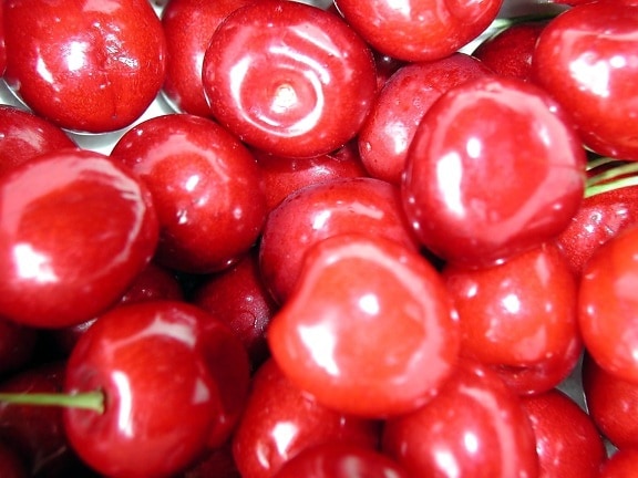 cherry, fruit, high, details, image