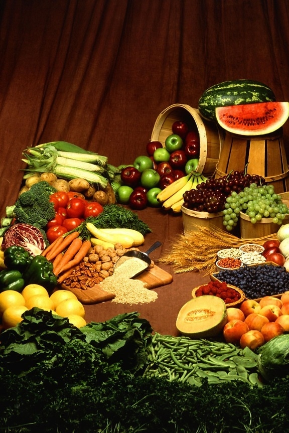 frutas, legumes