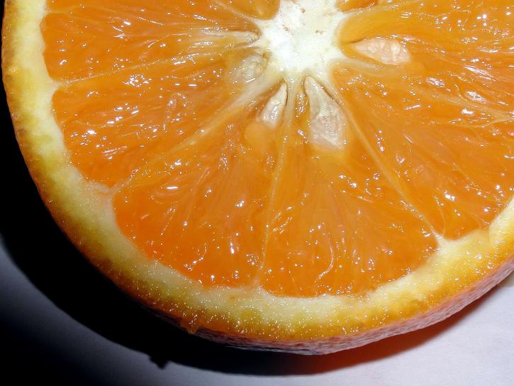naranja, friut, en rodajas