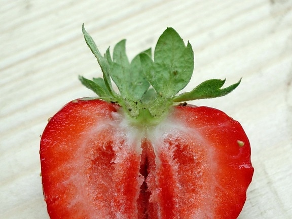 sliced, strawberry, fruit