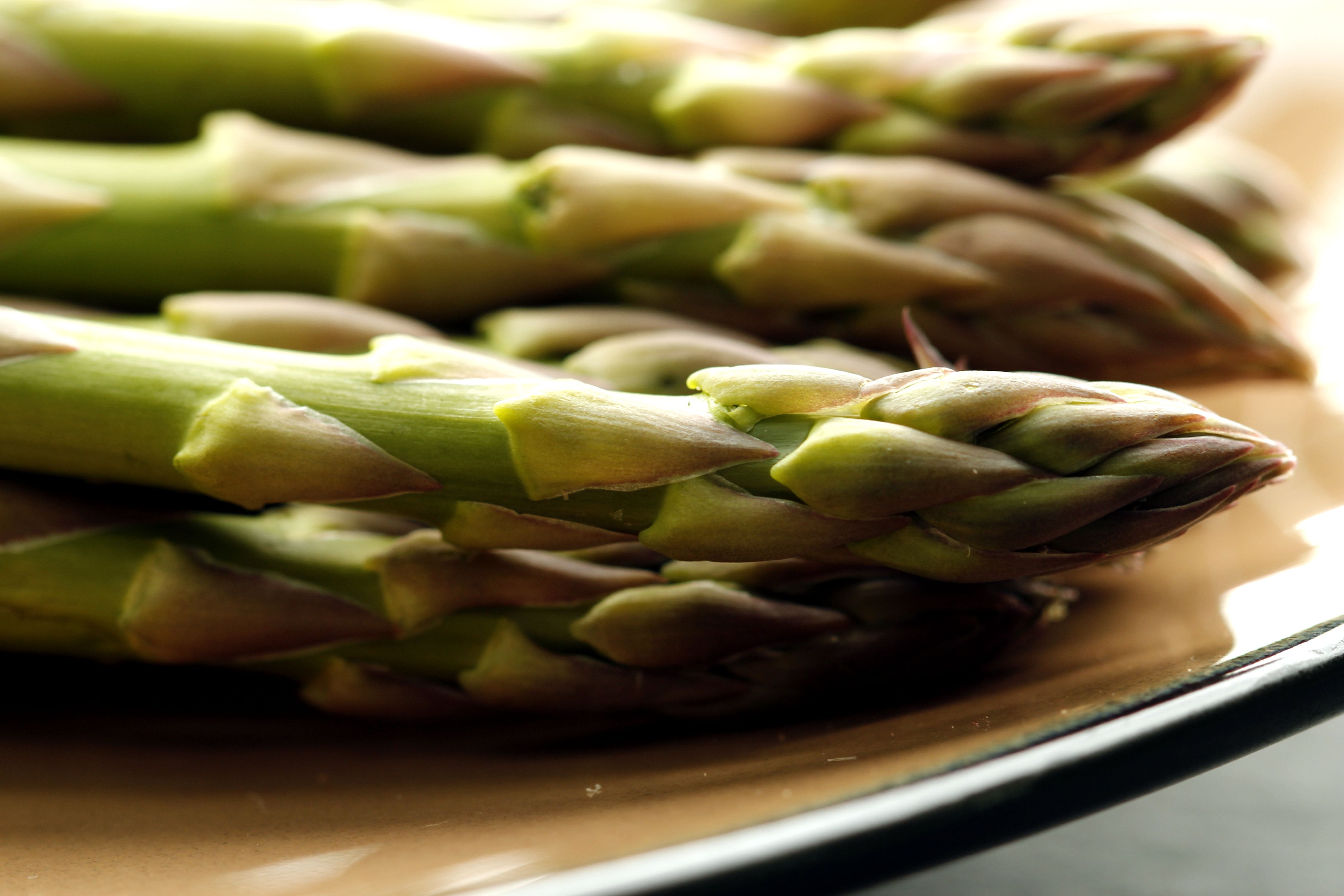 Foto gratis: punte di asparagi