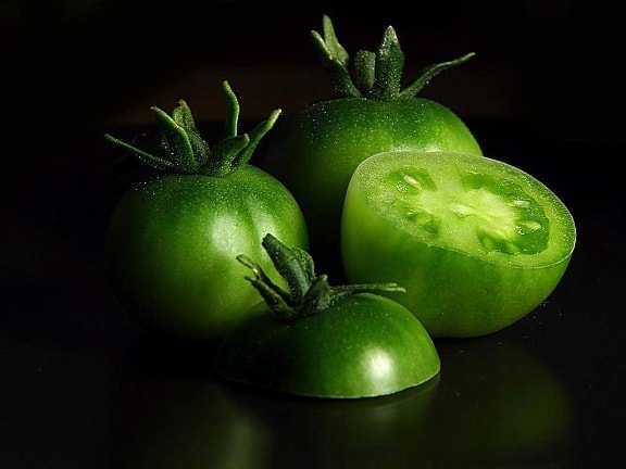tomatoes, green