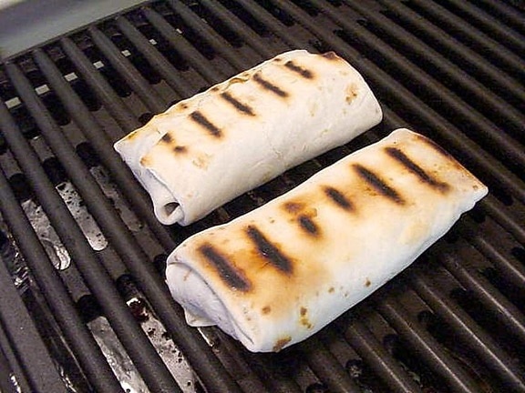 buritos, grilling