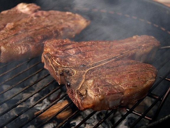 Porterhouse steak, grillen, barbecue, grills, vlees
