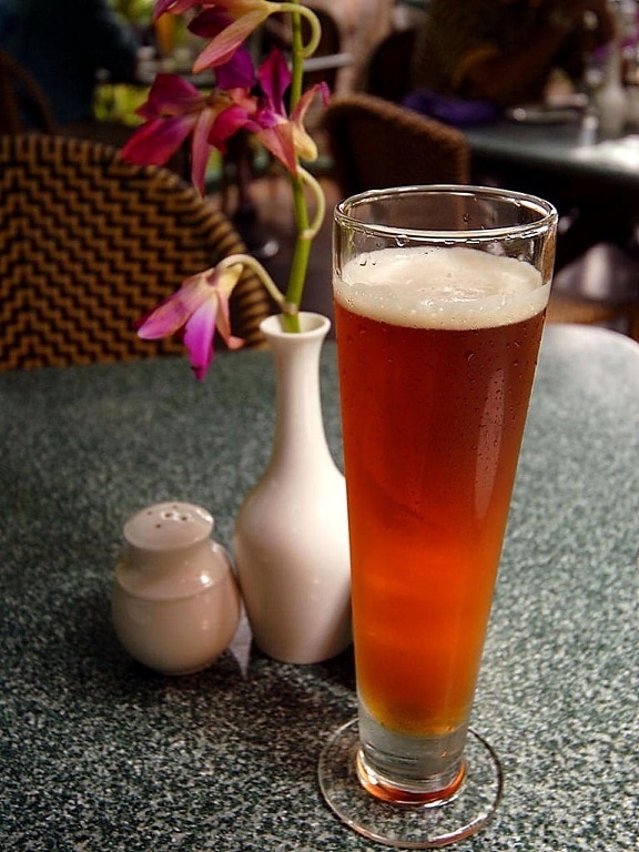 beer, glass