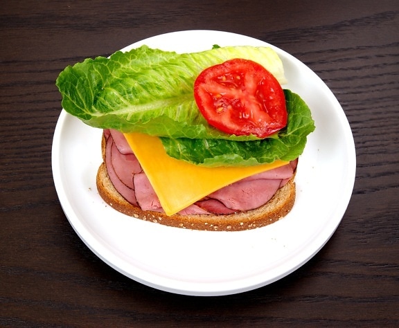 ham, cheese, sandwich, attention, quantity, caloric, intake
