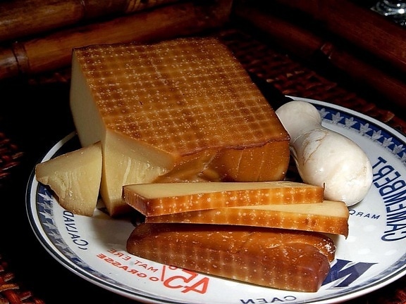 fumé, gruyère, fromage