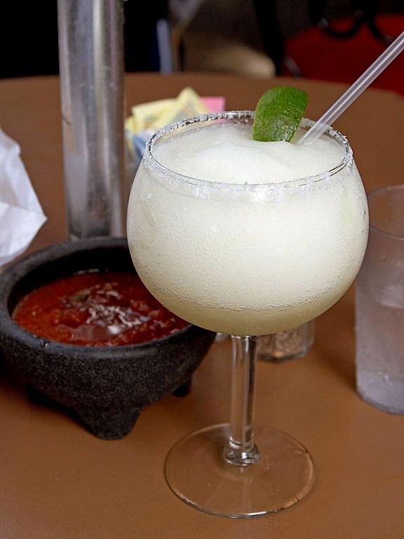 blended, Margarita, Cocktail, trinken