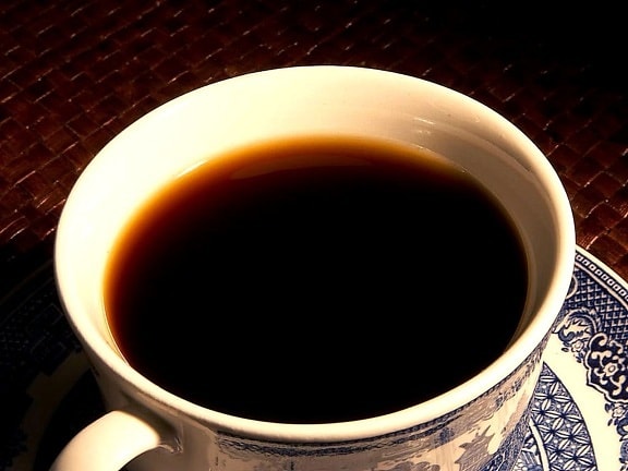 morning, cup, coffee, black, sugar