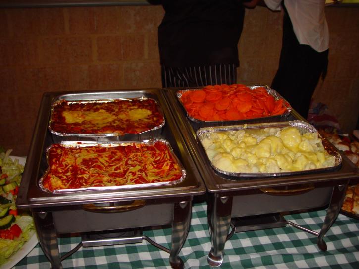 Makanan hangat, kembang kol, keju, wortel, lasagna, gembala