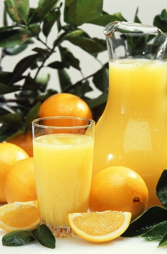 appelsiner, appelsinjuice