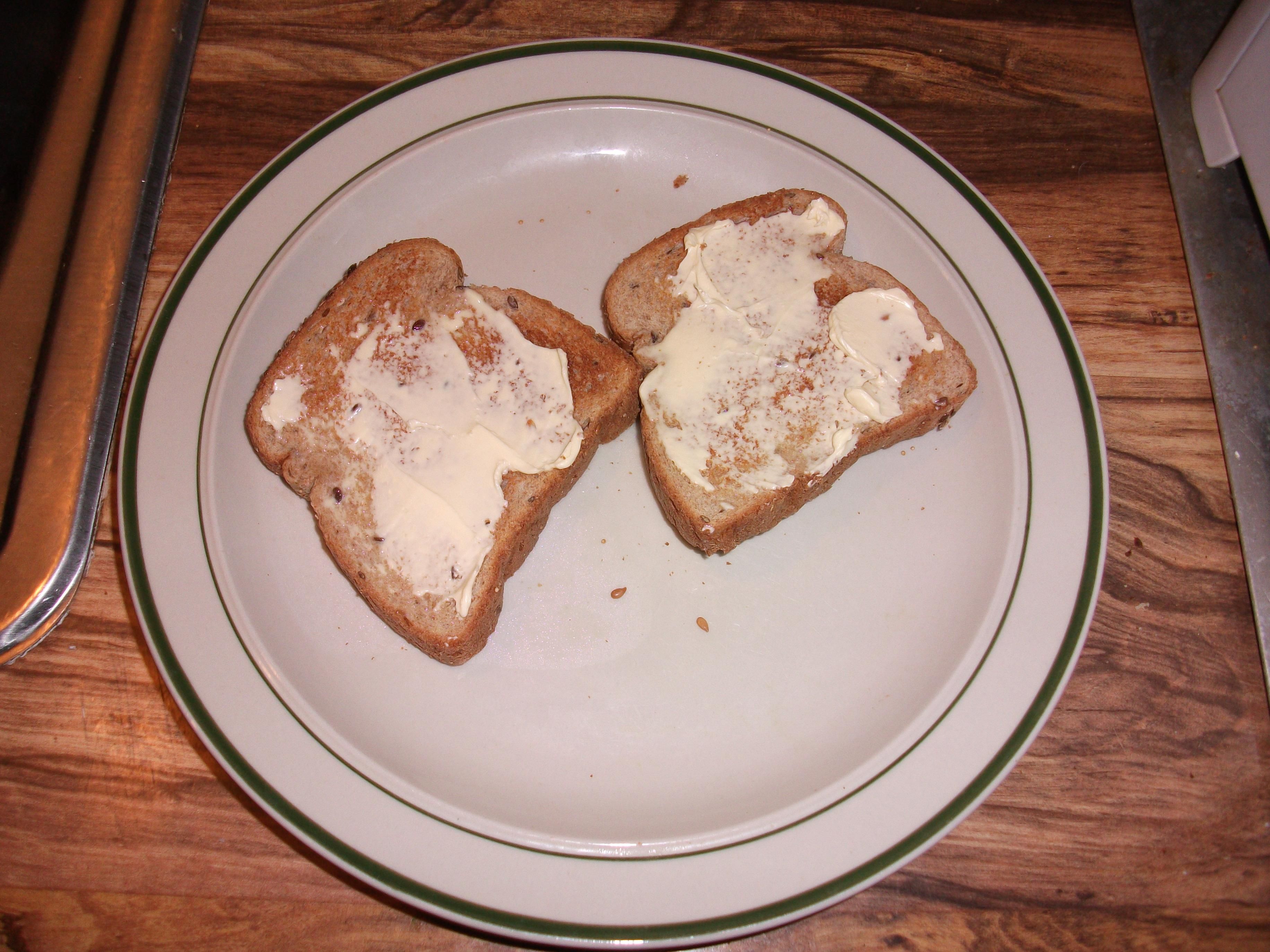 Free picture: toast, buttered