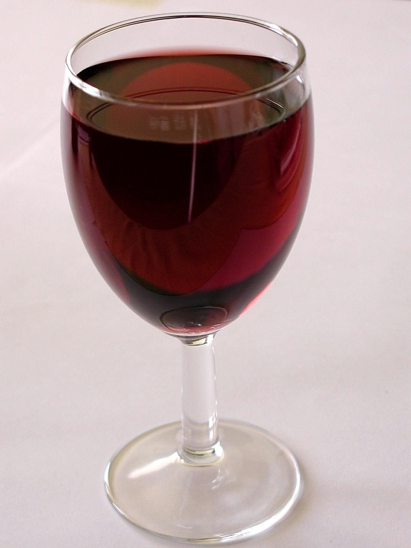 red, wine, glass
