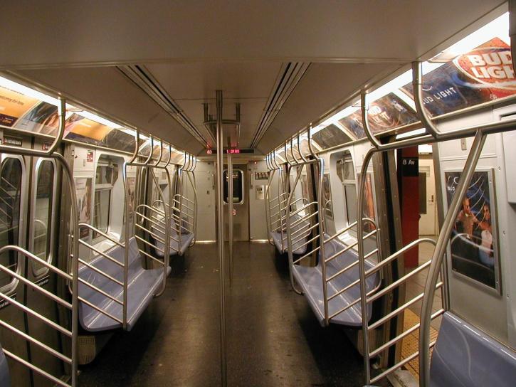 empty, train, interior