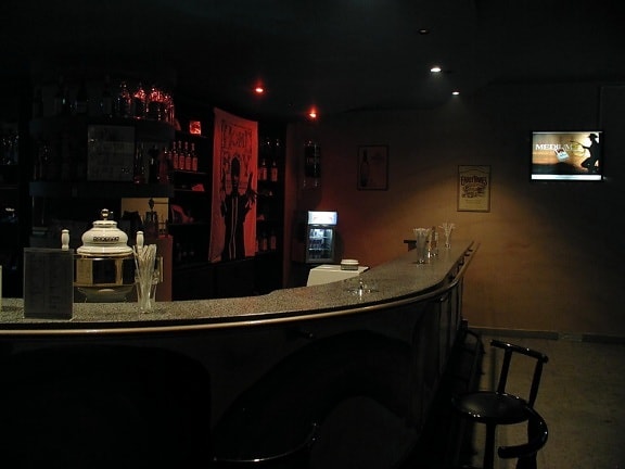 bar, interior