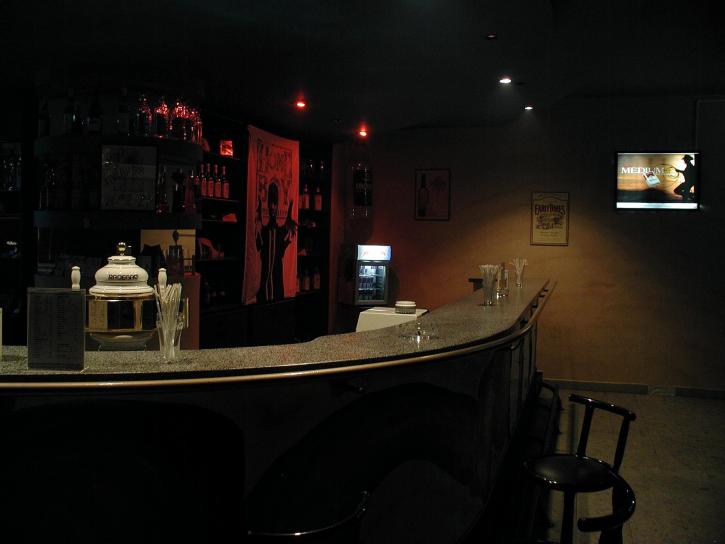 bar, intérieur