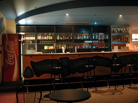 bar, club, interior