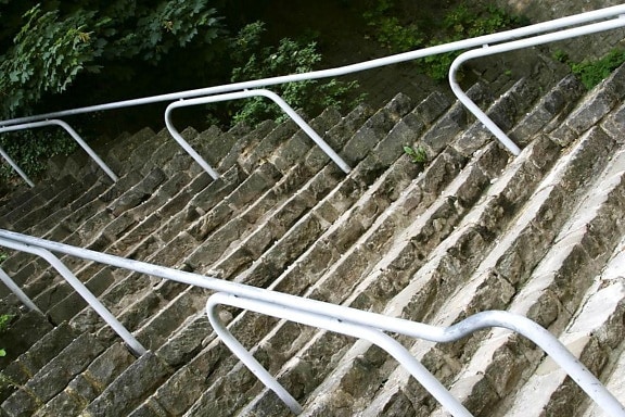 urban, stairs
