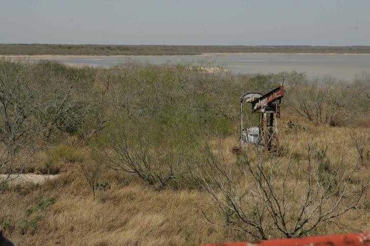 abandoned, gas, well, pump