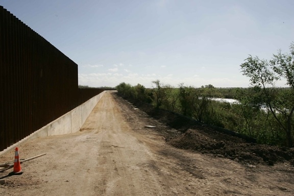 big, refuge, border, wall