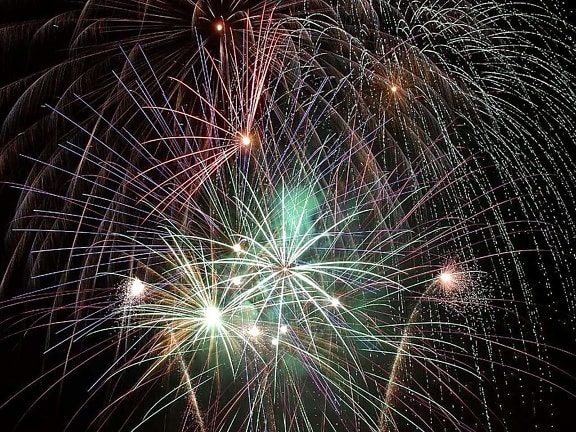 celebration, fireworks