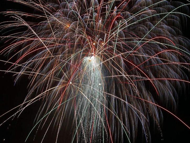 fuochi d'artificio, pubblico, dominio, immagine