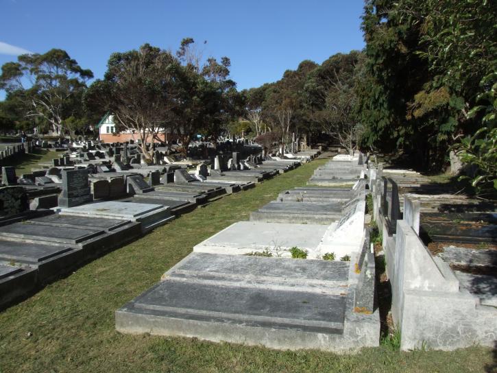 tumbas, Karori, cementerio, Wellington