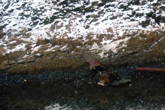 helicopter, wreckage