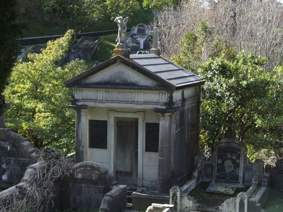 mausolée, karori, cimetière