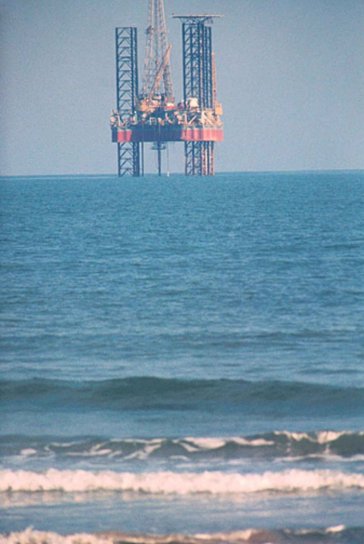 Öl, das Meer