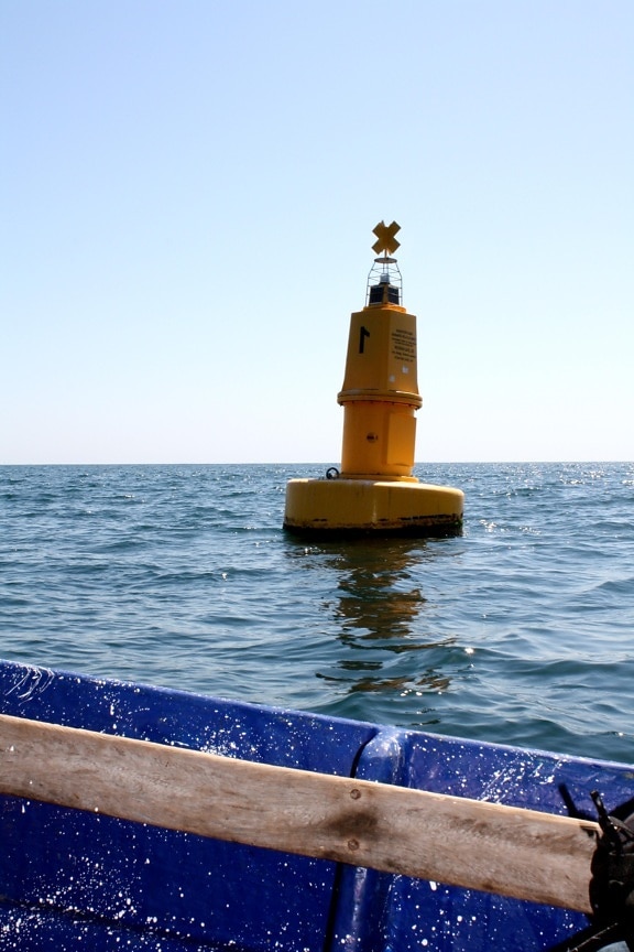 buoy, sean, water, San San Salvador, marine, object