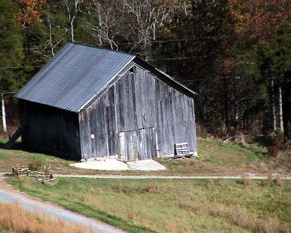 grange, colline, sud-ouest, Virginia