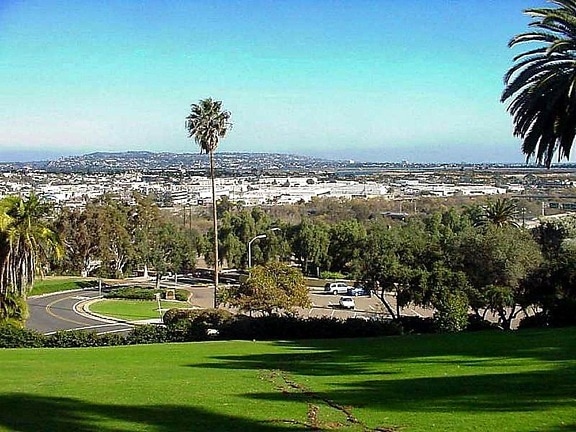 misszió, öböl, park, San Diego