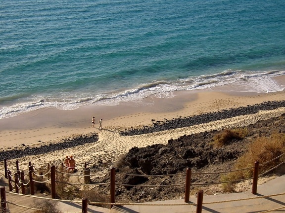 piasek, plaża i wybrzeże