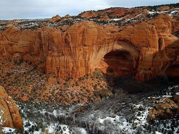Betatakin, canyon, Navajo indianerna, nationalmonument
