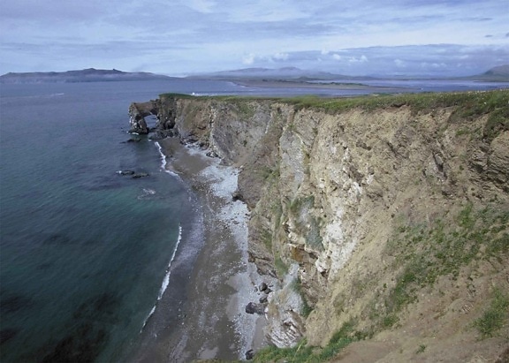cliffs, ocean, coast