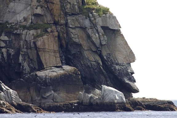 big, cliffs, coast