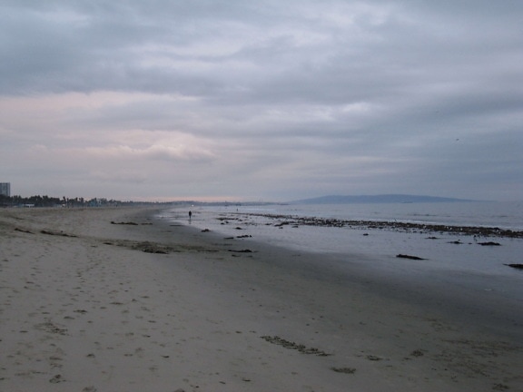 Praia da costa, Santa, Monica,