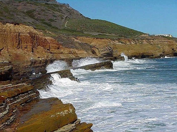 havet, steinete, kysten