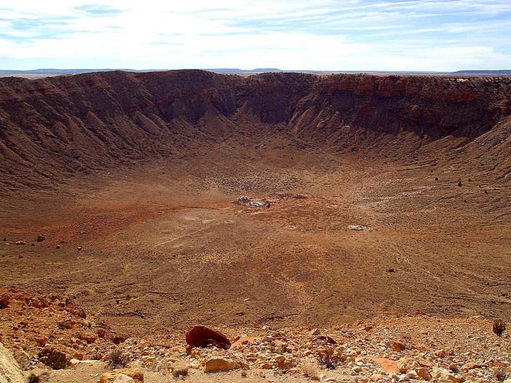 Barringer Meteorit, Krater