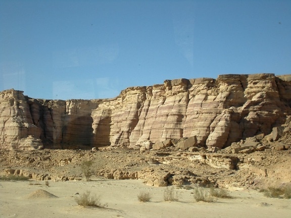 skaly, púšť