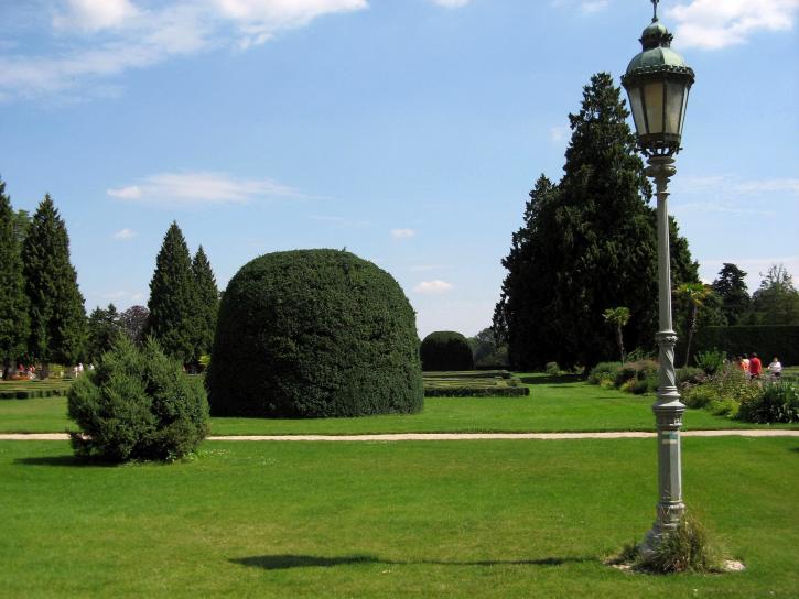 Zamek, ogród, park