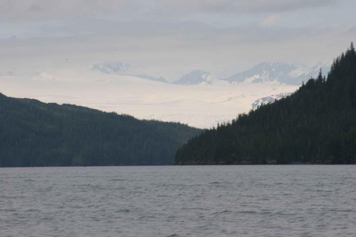 distante, tebenkov, ghiacciaio, al di fuori, Whittier, Alaska