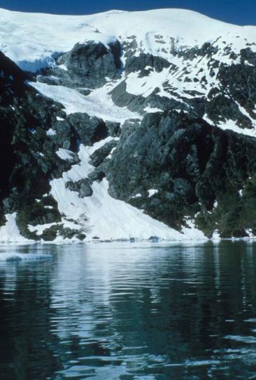 glacier, long, lake