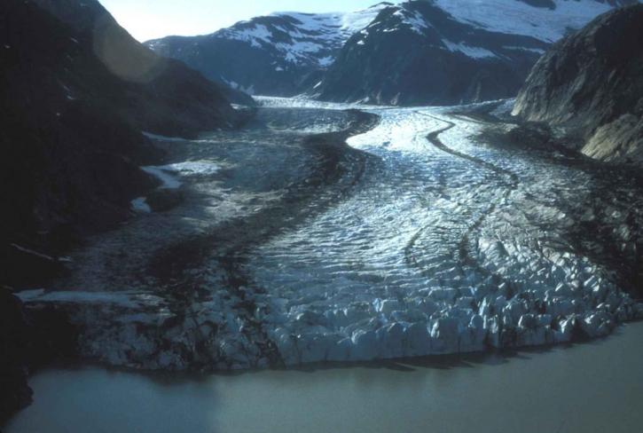 batidos, glaciar, sureste, Alaska