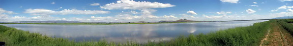 panoramiczny, Tule, jezioro