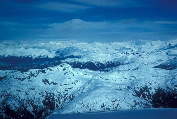 chugach, mountains, plane, scenic