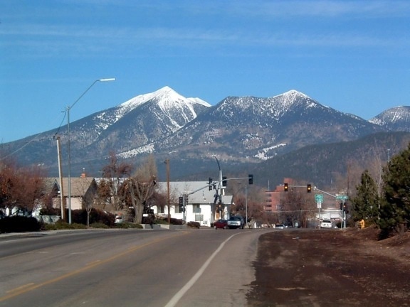 Fransisco, mountains, looking, flagstaff